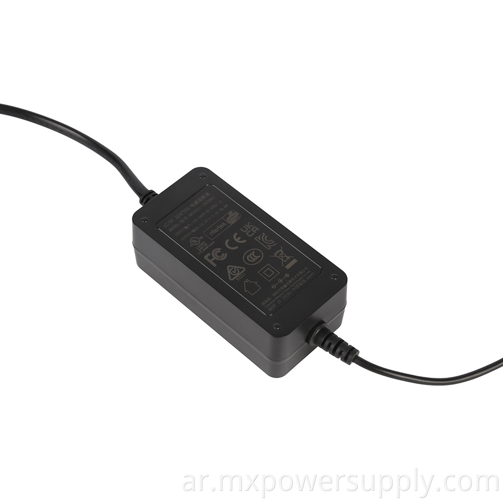 12V5A 6A non-detachable power supply